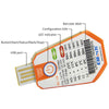 Elitech RC-19 Disposable Temperature Data Logger USB 16000 Points for Storage Food Pharmaceuticals