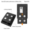 Elitech RCW-800WiFi Real-time Temperature and Humidity Data Logger with SMS Email APP Push Alert Matte Black (Temlog W1H) 