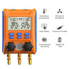 Elitech LMG-10 HVAC Digital Manifold Gauge 2 Valves