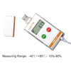 Elitech LogEt 8 THE Temperature and Humidity Data Logger Reusable PDF Report USB Port External Sensor 16000 Points - Elitechustore