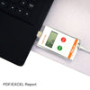 Elitech LogEt 8 THE Temperature and Humidity Data Logger Reusable PDF Report USB Port External Sensor 16000 Points - Elitechustore