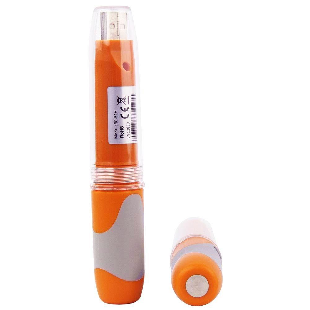 Elitech RC-51 PDF USB Temperature Data Logger Recorder Tester Points Pen Style 32000 Record Points - Elitechustore