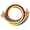 Elitech Refrigerant Charging Hose Set for R134a R404a R12 R22 Air Conditioning Refrigerant 1/4''Fitting, 59'', Red/Yellow/Blue (Pack of 3) - Elitech Technology, Inc.
