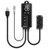 Elitech STC-1000Pro-TH Digital Temperature and Humidity Controller Thermostat 2 Pre-Wired Heating and Cooling Outlets Terrarium Homebrew Fermentation Breeding 110V 10A 1200W - Elitech Technology, Inc.