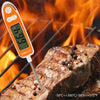 Elitech WT-10 Meat Digital Thermometer with Instant Read LCD Screen Hold Function for Kitchen Cooking Food Grill BBQ Meat Candy Milk Water - Elitechustore